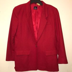 Lizsport Wool Blazer Jacket Size 12